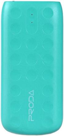 Lādētājs-akumulators (Power bank) Remax, 5000 mAh, zaļa krās.