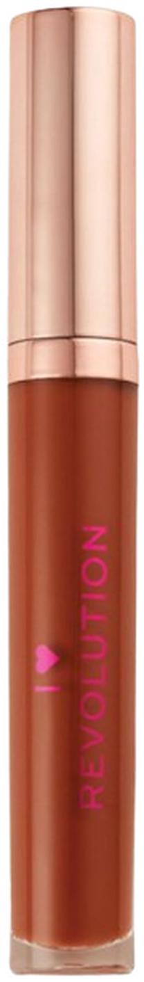 Lūpų blizgis Makeup Revolution I Heart Revolution Chocolate, 5.5 ml, chocolate fudge