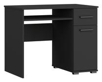 Письменный стол с ящиками ADRK Frazio, 90 см x 56 см, 73.4 см, черный цв.