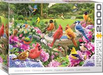 Dėlionė Eurographics Garden Birds 8220-6134, 96.8 cm x 67.6 cm, 2000 vnt., įvairių spalvų