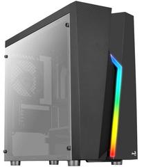 Kompiuterio korpusas AeroCool Bolt Mini Tempered Glass, juoda sp.