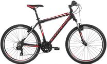 Dviratis kalnų Kross Hexagon 3.0, 26 ", XS rėmas, juoda sp./raudona sp.