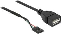 Vads Delock 4 pin, USB 2.0, 0.6 m