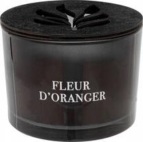 Svece, aromātiskā Atmosphera Cosy Fleur D'Oranger, 280 g, melna krās.