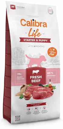 Сухой корм для собак Calibra Life Starter & Puppy, говядина, 12 кг