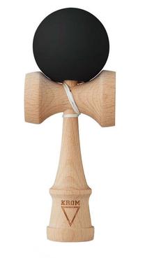Кендама Krom Kendama Rubber Solid, черный цв.