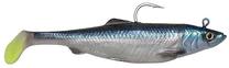 Gumijas zivis Savage Gear 4D Herring Big Shad Mackerel, 25 cm, 300 g, zila krās./sudraba krās.