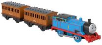 Игрушечный поезд Mattel Fisher Price Thomas & Friends Thomas, Annie and Clarabel, синий цв./коричневый цв.