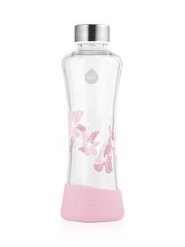 Gertuvė EQUA MAGNOLIA, skaidri sp./rožinė sp., silikonas/borosilikatinis stiklas, 0.55 l