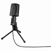 Stalinis mikrofonas Hama MIC-USB Allround, juoda sp.