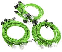 Vads Super Flower Sleeve Cable Kit, zaļa krās.