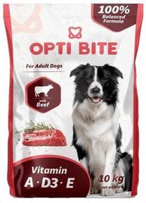 Сухой корм для собак Opti Bite, говядина, 10 кг