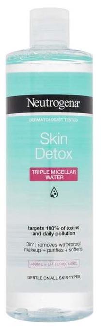 Micelārais ūdens Neutrogena Skin Detox, 400 ml