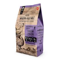 Sausas kačių maistas Wiejska Zagroda, vištiena/antiena, 10 kg