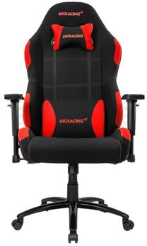 Žaidimų kėdė AKRacing Core SX-WIDE, juoda/raudona