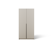 Spinta ADRK Bergma II, balta sp./juoda sp., 58 cm x 100 cm x 204 cm