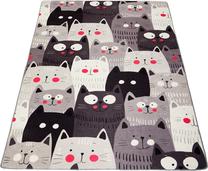 Kiliminis takas Conceptum Hypnose Cats 876CHL1274, įvairių spalvų, 300 cm x 80 cm