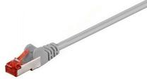 Провод Goobay CAT6 S/FTP RJ45 RJ-45, RJ-45, 30 м, серый цв.