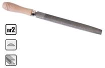 Vīle Richmann, pusapaļš, 250 mm, metāla