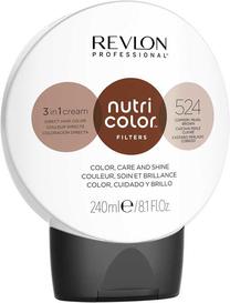 Matu krāsa Revlon Nutri Color Filters, coppery pearl brown krās., 524, 240 ml