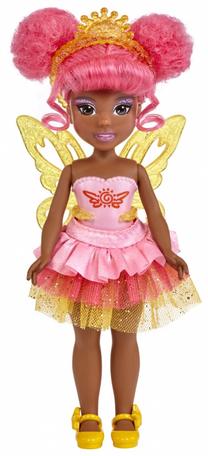 Кукла MGA Dream Bella Color Little Fairies Jaylen 585558, 14 см, желтый цв.