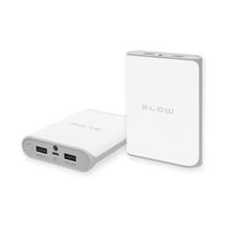 Lādētājs-akumulators (Power bank) Blow PB14 81-115, 14000 mAh, balta krās./pelēka krās.
