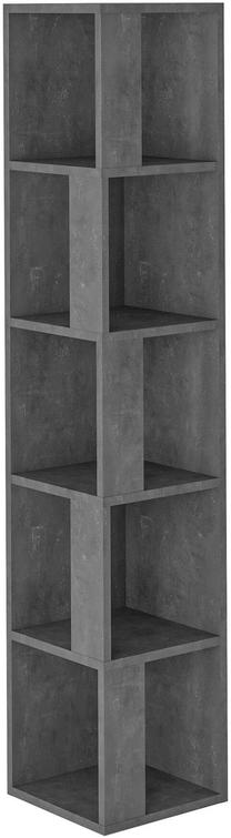 Pastatoma lentyna Kalune Design Piano 776HMS3662, pilka sp., 158.9 cm x 31.4 cm x 31.4 cm