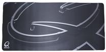 Pelės kilimėlis Qpad, 42 cm x 90 cm x 0.4 cm, juoda sp./pilka sp.