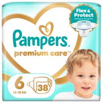 Sauskelnės Pampers Premium Care, 6 dydis, 13 - 18 kg, 38 vnt.