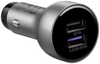 Automobilinis įkroviklis Huawei, 2 x USB, sidabro sp./juoda sp.