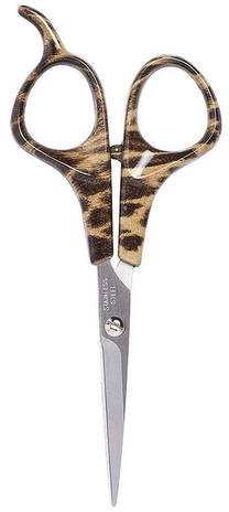 Matu griešanas šķēres Steinhart Academy Leopard #5½", daudzkrāsaina