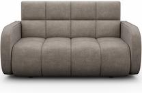 Sofa-lova Deverio, tamsaus smėlio spalva, 154 x 103 cm x 83 cm