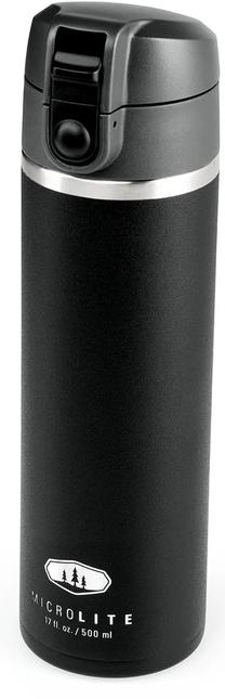 Termopuodelis GSI Outdoors Microlite 500 Flip, 0.5 l, juoda sp.