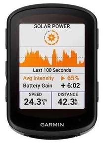 Dviračio kompiuteris Garmin Edge 540 Solar EU 010-02694-51, plastikas, juoda sp.