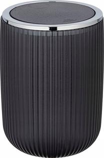Šiukšliadėžė Wenko Agropoli, juoda sp., 2 l, 20 cm x 14.5 cm