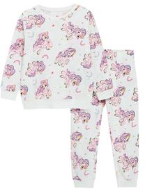 Pidžama, klasisks, bērniem Cool Club My Little Pony LUG2712657-00, balta krās./rozā krās., 92 cm