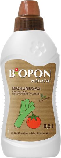 Biohumusas daržovėms Biopon 1901 LT, skystos, 0.5 l