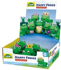 Фигурка-игрушка Lena Happy Frogs 65522DIS, 9 шт., зеленый цв.
