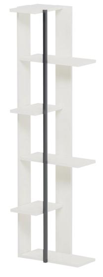 Pastatoma lentyna Kalune Design Ezgi 492LGM1150, balta sp., 162.3 cm x 30 cm x 46.8 cm