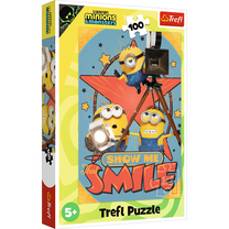 Пазл Trefl Minions 16596, 41 см x 27.5 см, 100 шт., многоцветный