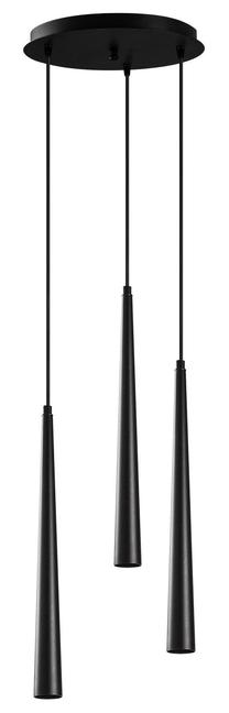 Valgusti rippuv Opviq Ugur 6072 892OPV1598, LED, 2700 °K, 3 x 3 W, must v. / must v.