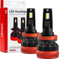Automobilio lemputė AMiO X3 Canbus 02981, led, balta sp./juoda sp./raudona sp., 16 V