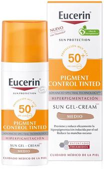 Krēms iedeguma kopšanai Eucerin Pigment Control Tinted Medium SPF50+, 50 ml