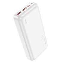 Lādētājs-akumulators (Power bank) Hoco, 20000 mAh, balta krās.
