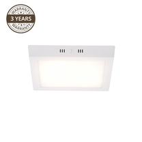 Pinnapealne LED-paneel lagi ja seinad Domoletti Ledo DLED-44, LED, 3000 °K, 1 x 18 W, valge v. / valge v.