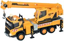 Žaislinis autokranas Simba Dickie Toys Volvo Truck Crane 213723004, 1:45, geltona sp.