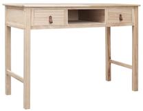 Rakstāmgalds VLX Natural 284159, 110 cm x 45 cm, 76 cm, koka krās.