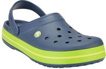 Šlepetės Crocs Crockband Clog 11016-1AS, mėlyna sp./žalia sp., 41 - 42