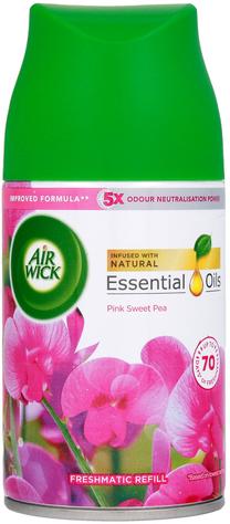 Elektrinio oro gaiviklio papildymas Air Wick Freshmatic Pink Sweet Pea, 0.25 l