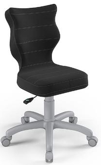 Laste töötool Petit VT17 Size 3, 30 x 55 x 71.5 - 77.5 cm, antratsiit v./hall v.